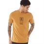 Timberland Mens Stack Logo T-Shirt Wheat Boot