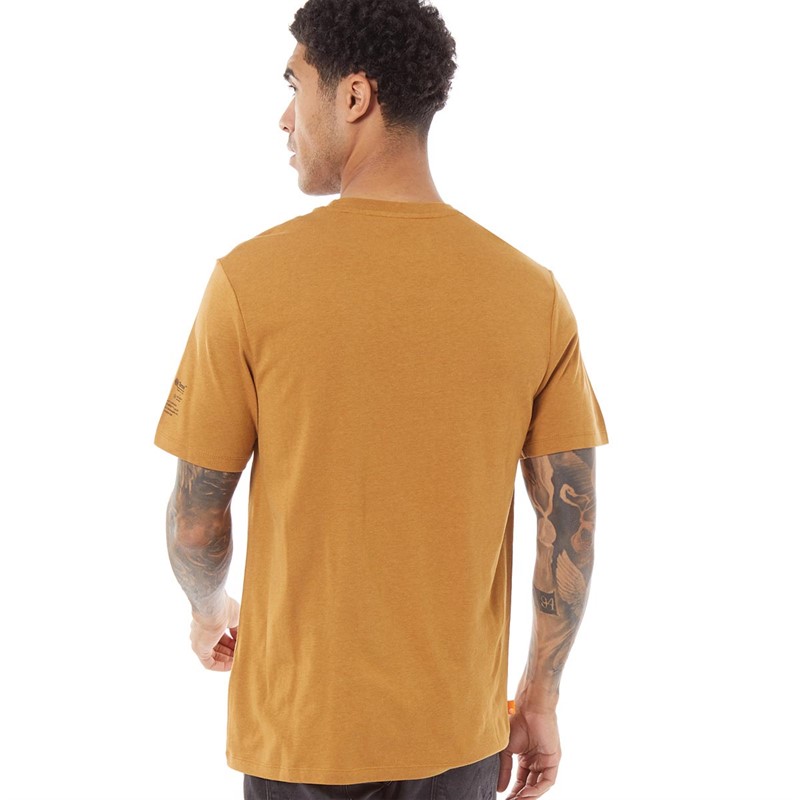 Timberland Mens Refibra T-Shirt Wheat Boot