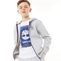 Timberland Boys Zip Hoodie Chine Grey
