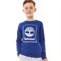 Timberland T-shirt à manches longues Garçon Bleu Marine