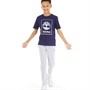 Timberland Boys T-Shirt And Joggers Set Blue Indigo