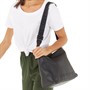 Timberland Womens Leather Tote Bag Black