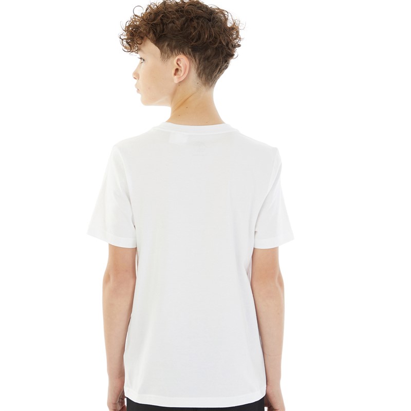 Timberland Boys Short Sleeve T-Shirt White