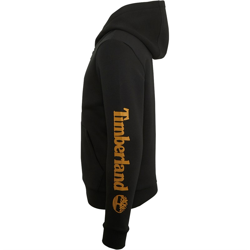 Timberland Drenge Hoodie Sort