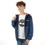Timberland Windbreaker Jacke mit Kapuze Junge Nacht
