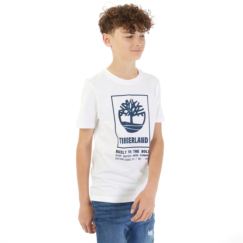 Timberland T-Shirt Weiß junge