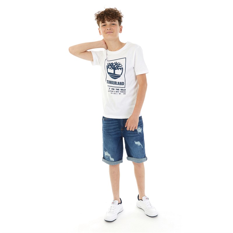 Timberland T-Shirt Weiß junge