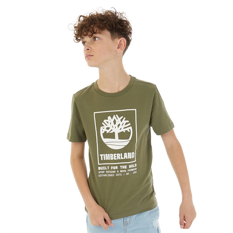 Timberland Drenge T-shirt Grøn