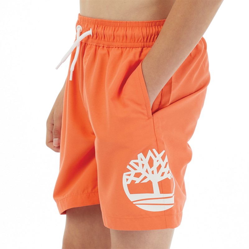 Timberland Boys Swim Shorts Peach