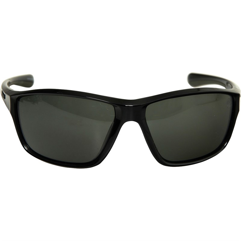 Buy Timberland Mens Sunglasses Shiny Black/Green Polarized