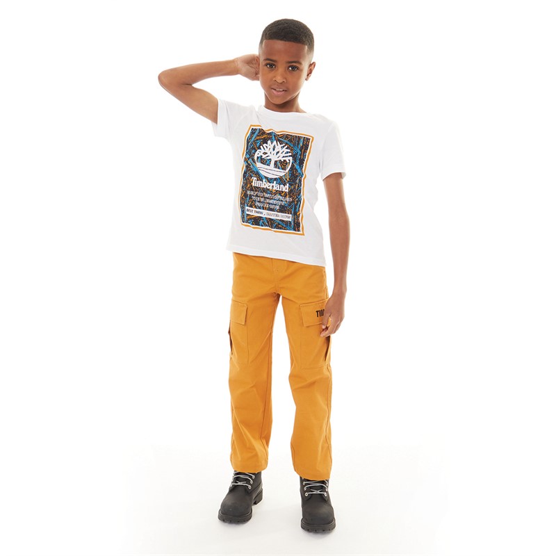 Timberland Junior Boys trousers Yellow Boots