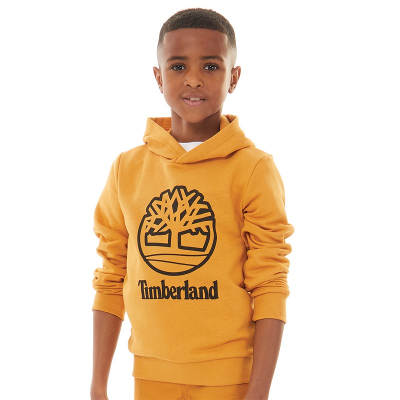 Timberland Boys Hoodie Yellow Boots