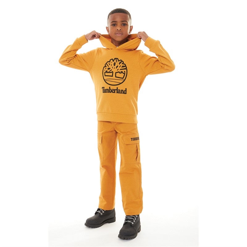 Timberland Boys Hoodie Yellow Boots