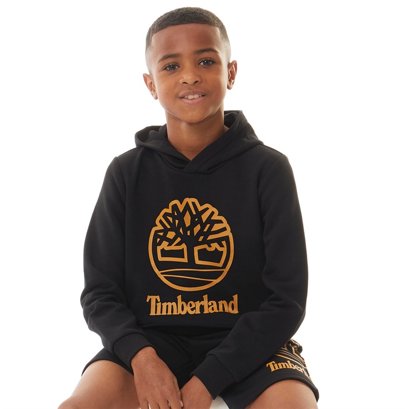 Timberland Drengenes Hoodie Sort