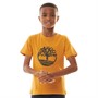 Timberland Drenge T-shirt med korte ærmer Gul støvler
