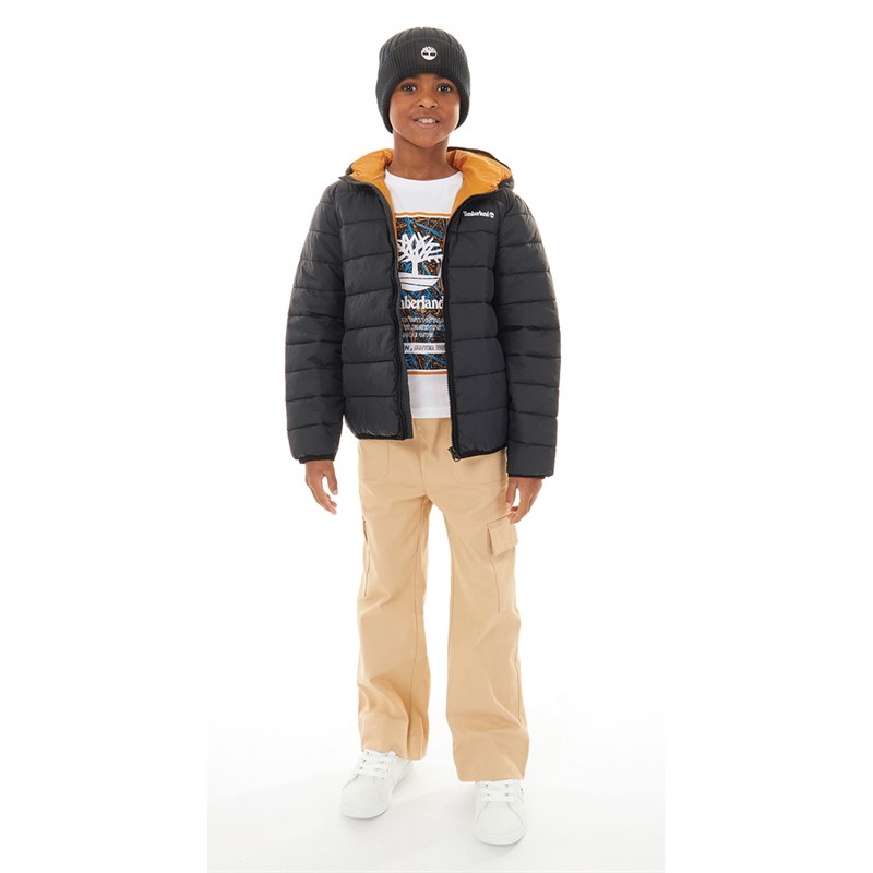 Timberland Boys Puffer Jacket Black