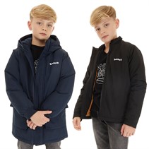 Timberland Boys Three-In-One Parka Jacket Night