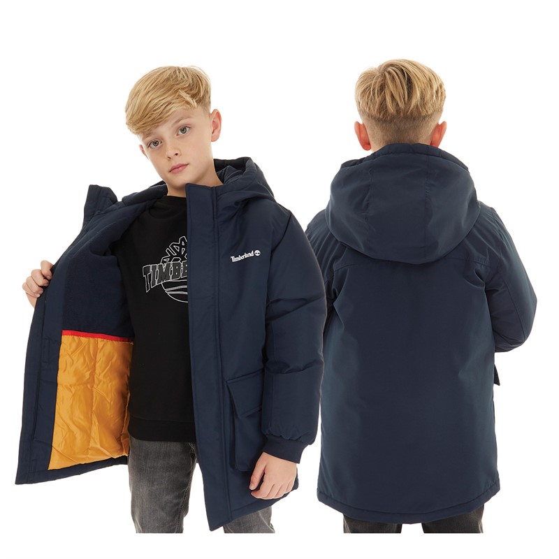 Timberland Boys Three-In-One Parka Jacket Night