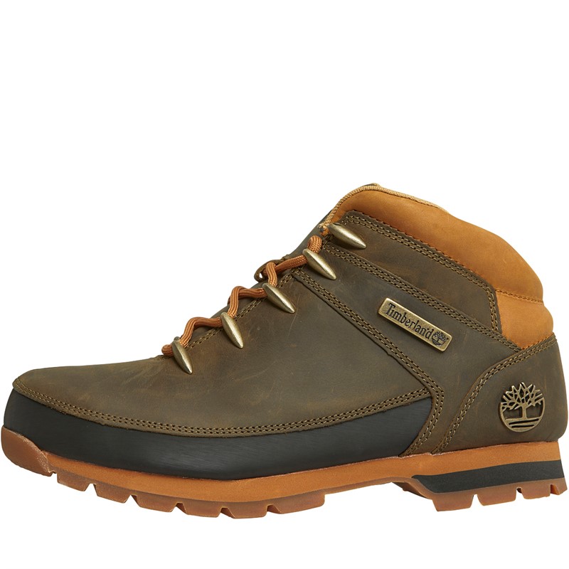 Timberland Mens Euro Sprint Boots Military Olive