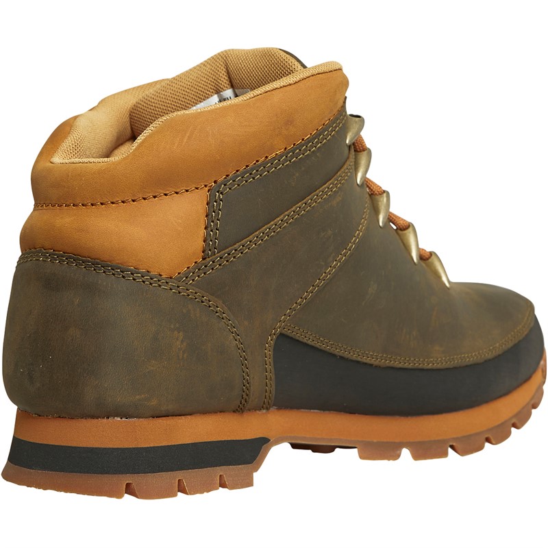 Timberland Mens Euro Sprint Boots Military Olive