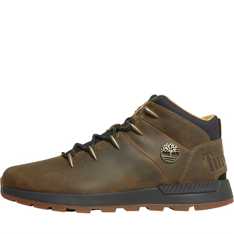 Timberland Mens Sprint Trekker Boots Military Olive