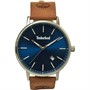 Timberland Mens Spencer S Leather Strap 3ATM Watch Brown