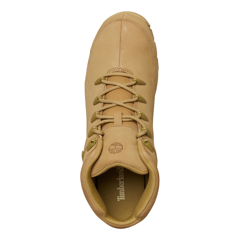 Timberland Mens Euro Sprint Boots Light Beige Nubuck