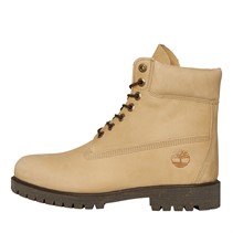 Timberland Mens Heritage Boots Light Beige Full Grain