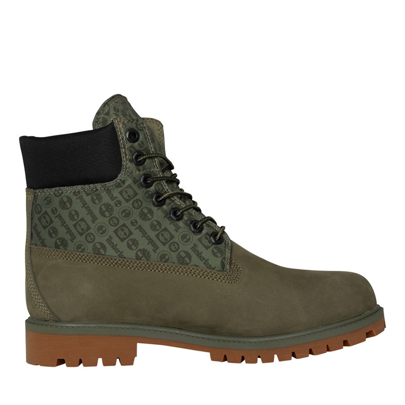 Timberland Mens Heritage Boots Deep Lichen Green