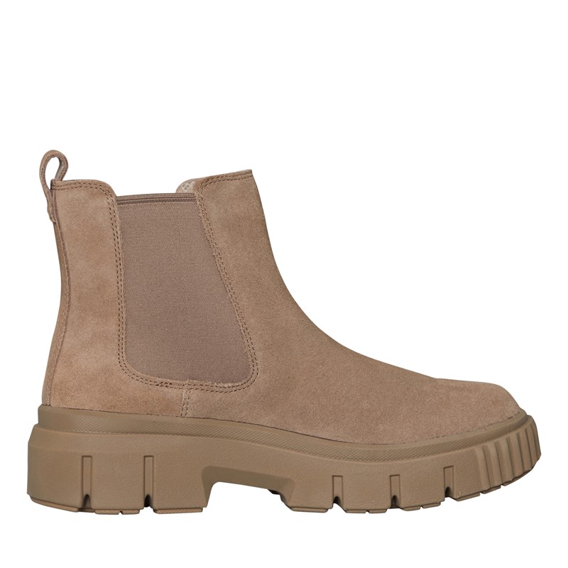 Buy Timberland Womens Greyfield Chelsea Boots Taupe Gray