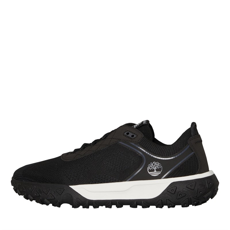 Timberland Mens Greenstride Motion 6 Trainers Black Mesh With White