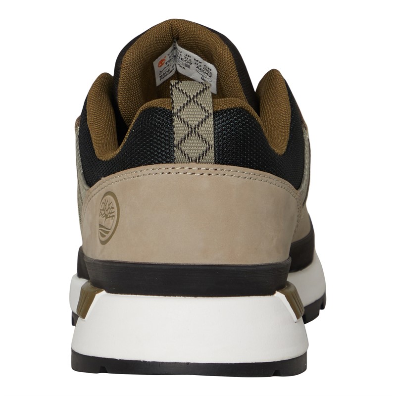 Timberland Mens Euro Trekker Trainers Light Taupe Nubuck