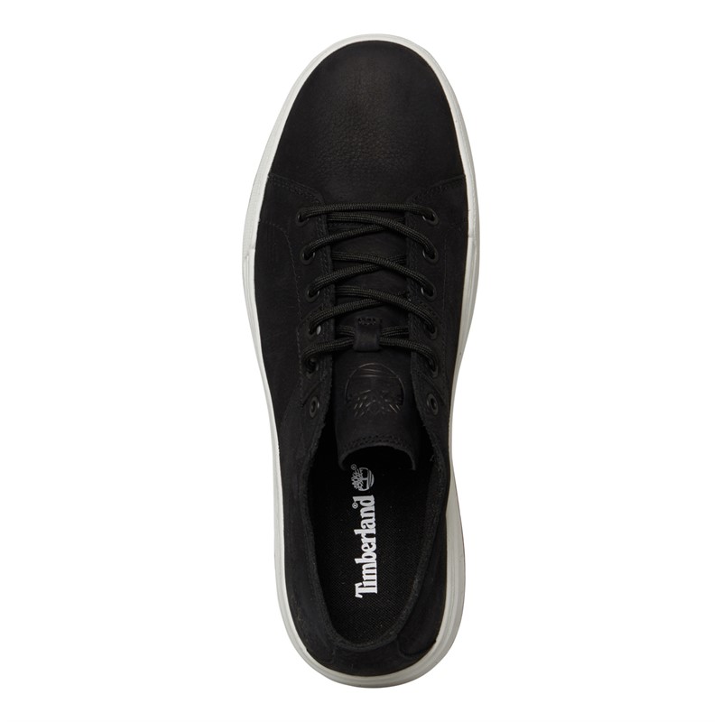 Timberland Mens Maple Grove Trainers Black Nubuck