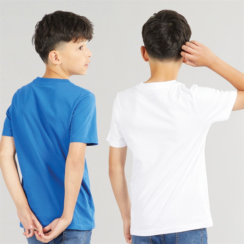 Timberland Drenge To Pakke T-Shirts Hvid