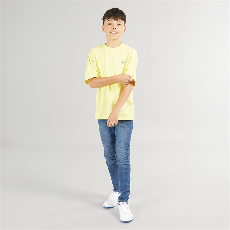 Timberland Drenge Kortærmet T-Shirt Strå Gul