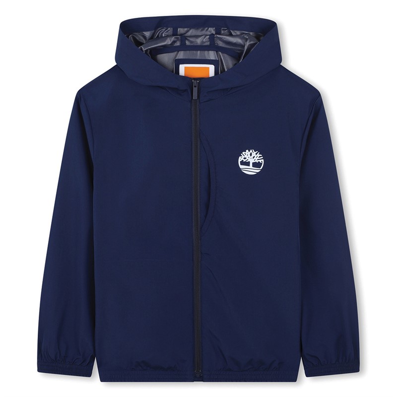Timberland Boys Windbreaker Jacket Medieval Blue - Size 8Y