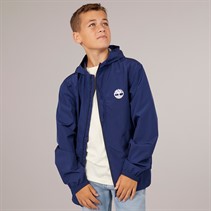 Timberland Boys Windbreaker Jacket Medieval Blue