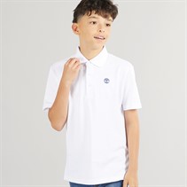 Timberland Jongens Polo Shirt Wit