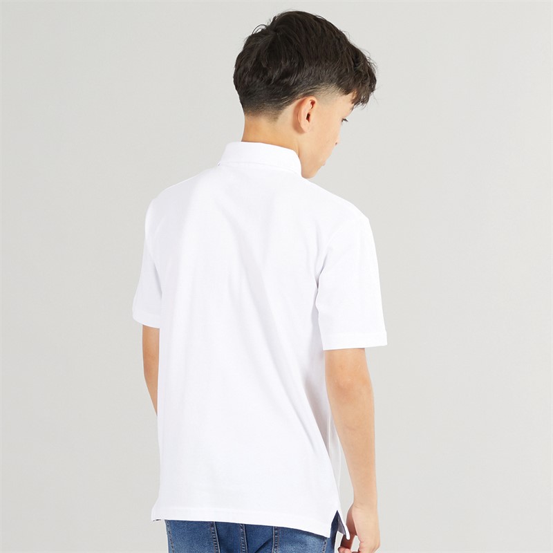 Timberland Drenge Polo Shirt Hvid