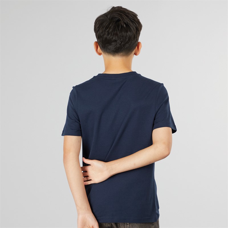 Timberland T-shirt à Manches Courtes Garçon Nuit