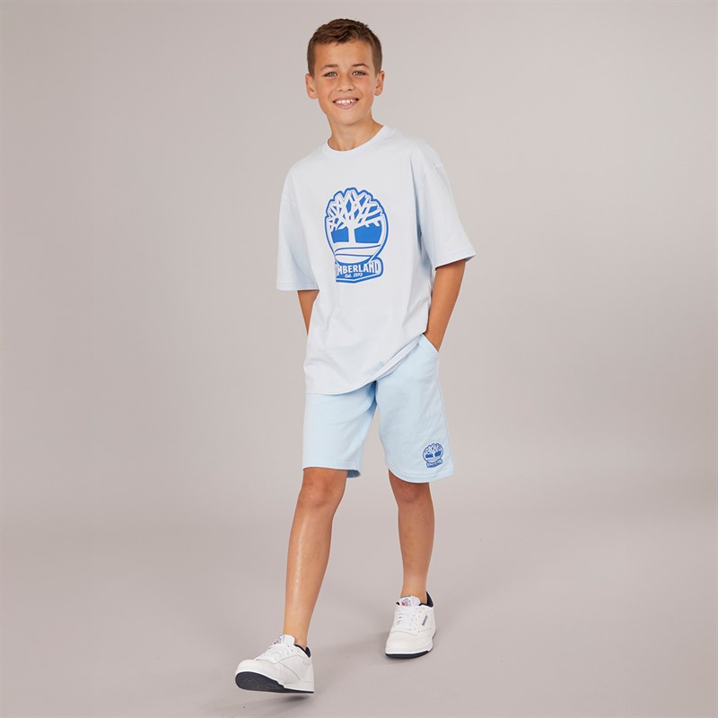 Timberland Boys Bermuda Shorts Pale Blue