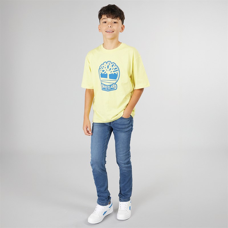 Timberland Jongens Jeans Double Stone + Brush