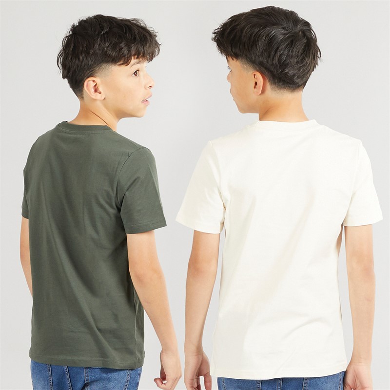 Timberland Drenge To Pakke T-Shirts Grøn