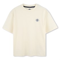 Timberland Jongens T-Shirt met Korte Mouwen Crème