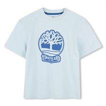Timberland Drenge Kortærmet T-Shirt Lyseblå