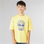 Timberland Jongens T-Shirt Korte Mouw Straw Yellow