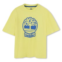 Timberland Jongens T-Shirt Korte Mouw Straw Yellow
