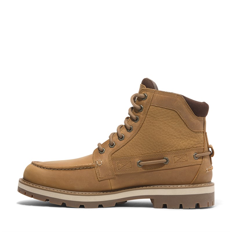 Timberland Mens Britton Road Mid Boots Wheat Full Grain