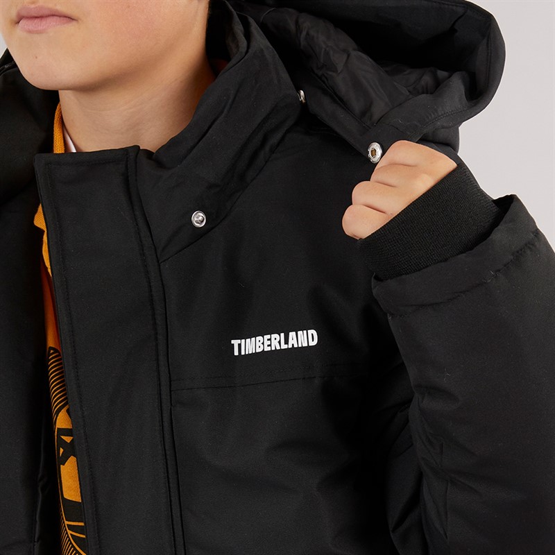 Timberland Boys Zip Through Jacket Black