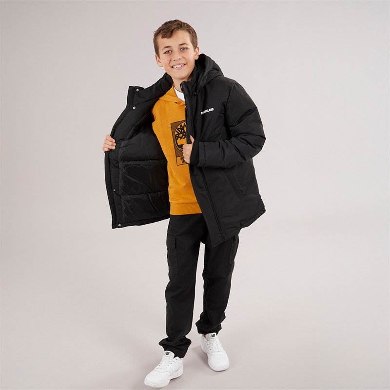 Timberland Boys Zip Through Jacket Black